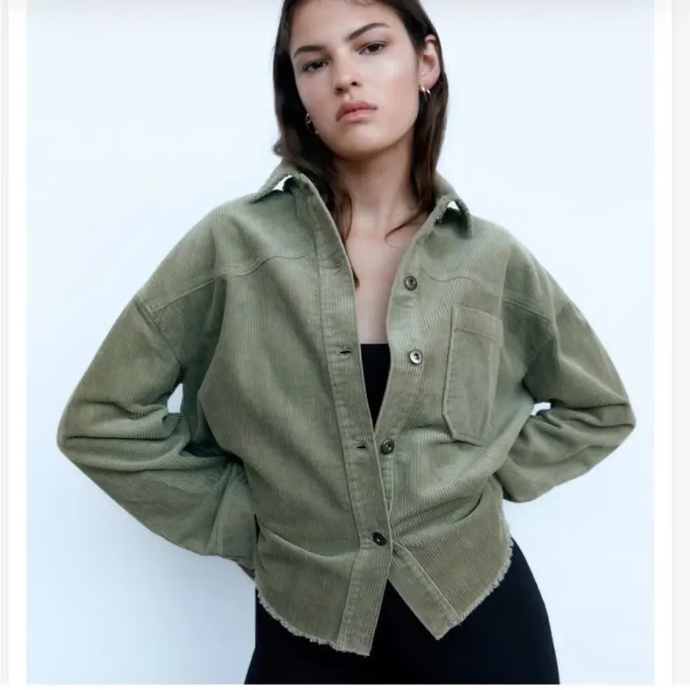 Zara corduroy overshirt - Picture 2 of 7